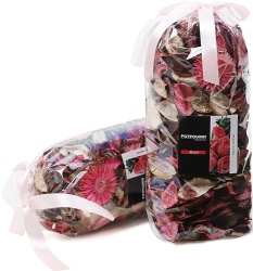 Pink Rose Scent Fresh Potpourri Bag Home Fragrance Perfume Sachet of Dried Flower Petals,