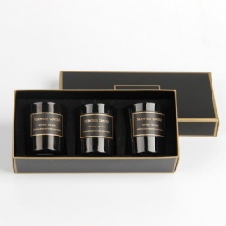 black jar candle sets